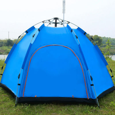 Поп облегченного полиэстера 170T располагаясь лагерем вверх по шатру стеклоткани шатра складывая располагаясь лагерем