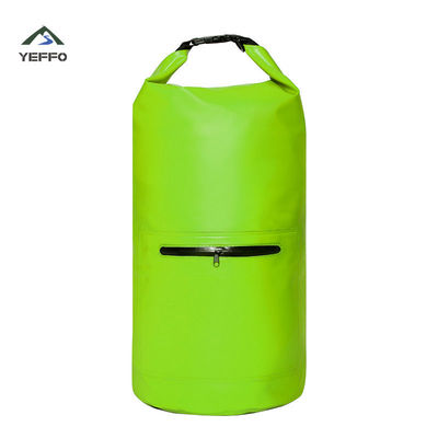 сумка 10L 20L располагаясь лагерем водоустойчивая сплавляя плавание гребли с передним застегнутым на молнию карманом
