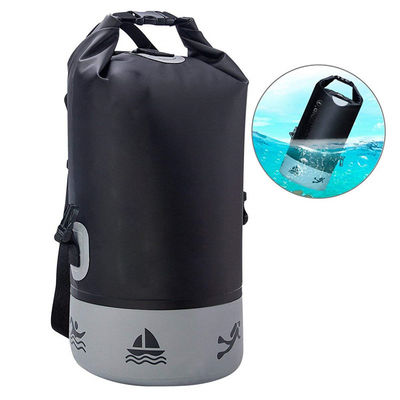 Большая емкость складывая водоустойчивый рюкзак альпинизма PVC сухой сумки располагаясь лагерем