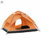 Пеший туризм 3-4 человека купола попа шатров вверх, автоматический открытый шатер двойного слоя с крылечком