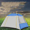 Голубые Ultralight шатры располагаясь лагерем шатра легкие настроенные с носят сумку на сезон 4