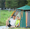 Водостойкий шатер человека поляка 2 до 3 стеклоткани располагаясь лагерем шатра двойной слоя