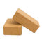 Не сместите Eco деревянная пробочка высокой плотности кирпича йоги преграждает 2 пакета