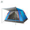 Водоустойчивый поп вверх по шатрам, располагаясь лагерем шатер семьи 2-3 человеков попа 10S вверх с тенью Солнца